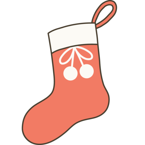 クリスマス　靴下　イラスト　かわいい