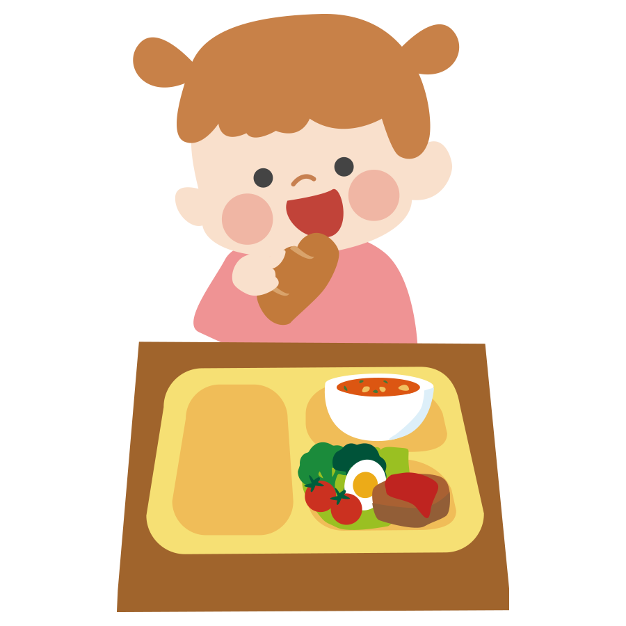 給食 の イラスト