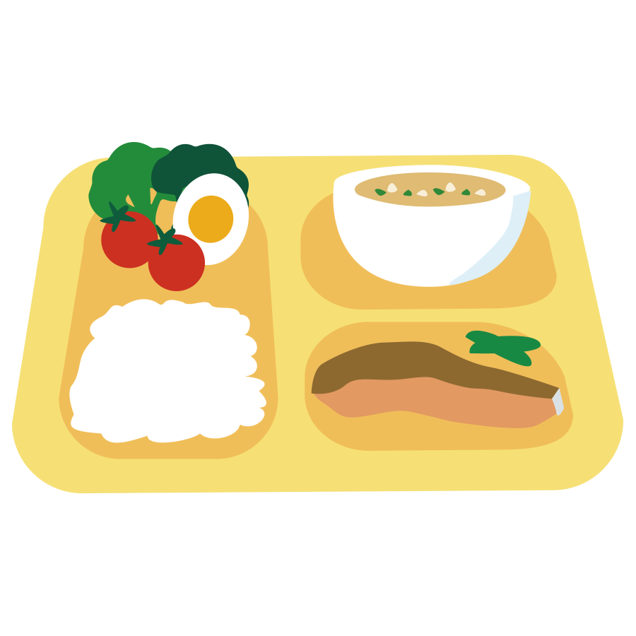 給食のかわいいイラスト画像素材 無料 フリー